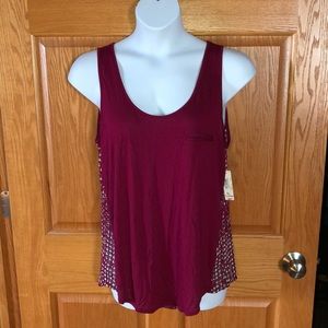 Two tone tank top